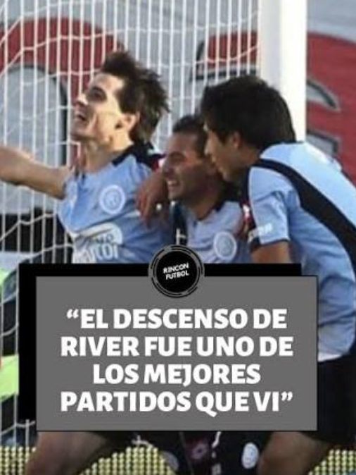 Hinchas festejando un gol, imagen asociada al recuerdo del descenso de River